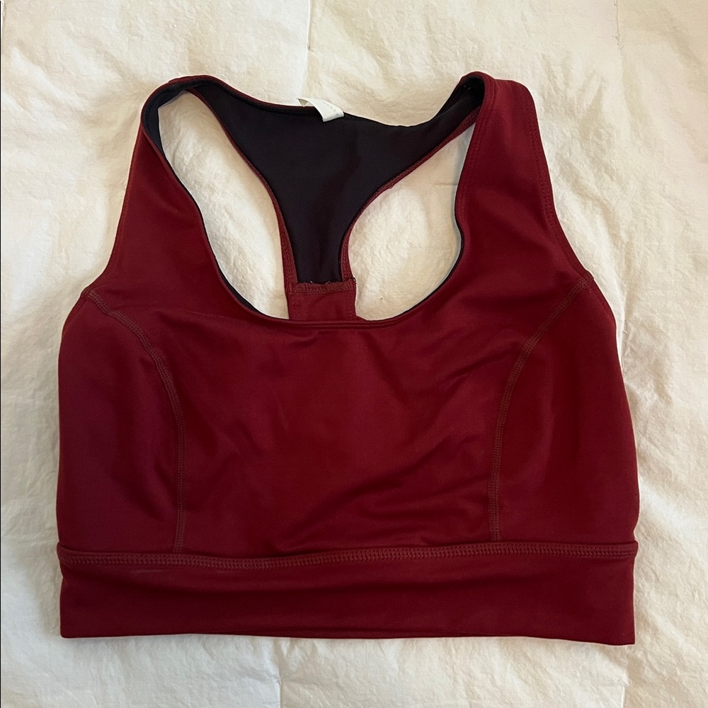 Red Sports Bra